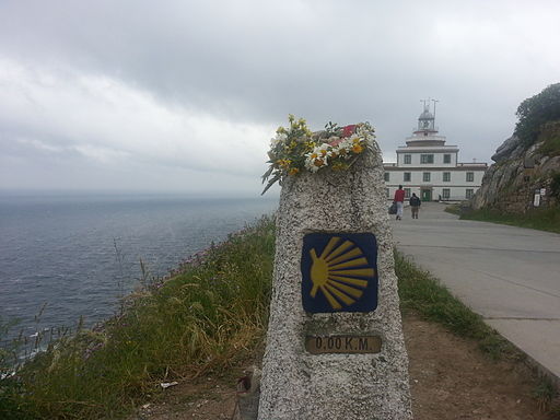 Finisterra, al final de los Caminos de Santiago.