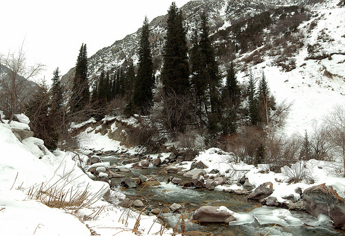 A caballo a través de Kirguistán_