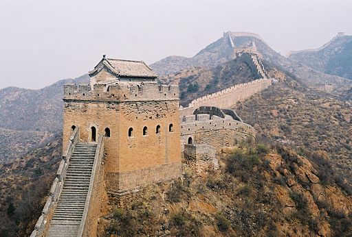 La Gran Muralla China se construyó en más de mil años.