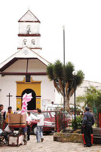 La capilla de la llamada "Madre del Amor Hermoso".