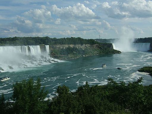 Las Cataratas del Niágara.