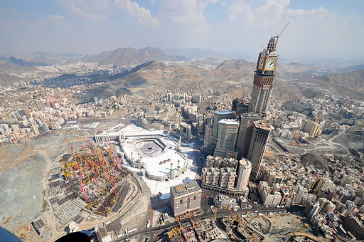 Las Las Torres Abraj Al-Bait, en Arabia.