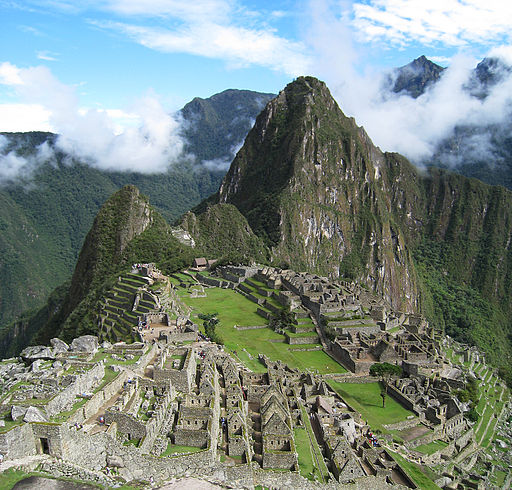 Machu Picchu, en Perú.