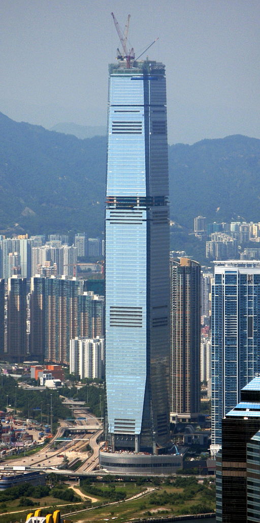 International Commerce Centre, en Hong Kong.