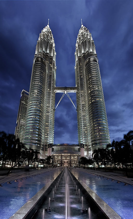 Las Torres Petronas, en Malasia.