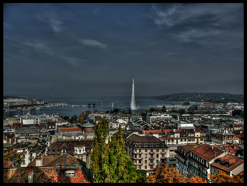 La ciudad de Ginebra, la capital de la paz y de la cultura