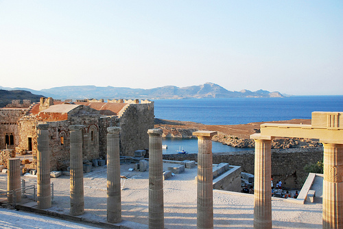 La isla de Rodas en Grecia, la isla del Sol