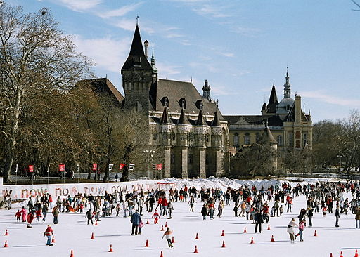 El hermoso edificio del Parlamento, en Budapest.