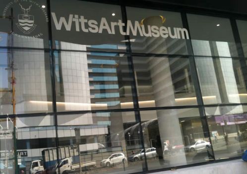 Fachada del Wits Art Museum, en Johannesburgo.