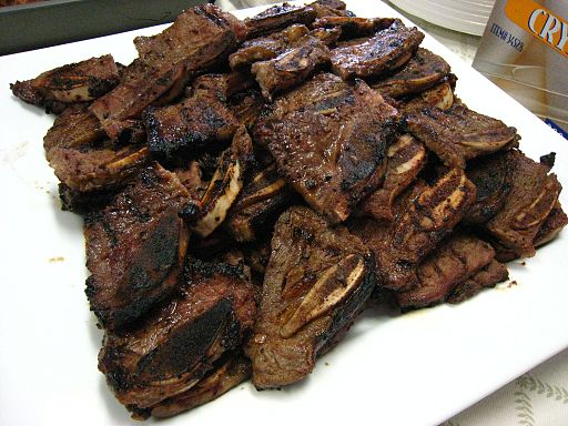 El Galbi, típico de la cocina Coreana.