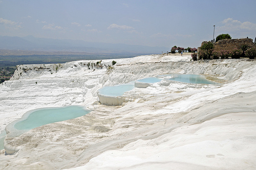 Pamukkale, en Turquía.