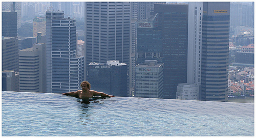 Infinity Pool, en Singapur.