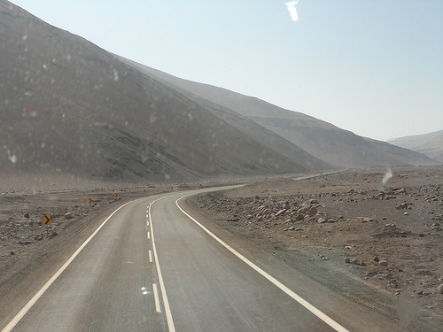 La Ruta 5, en Chile.