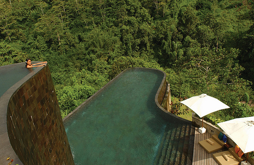 Handign Gardens Ubud, en Balí.