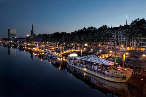 La ciudad de Bremen, sacada de un cuento de los Hermanos Grimm
