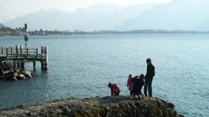 El Lago Leman, el espejo de Los Alpes