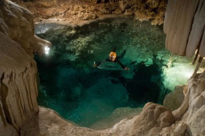 El Río Secreto, un lugar encantado de los Mayas