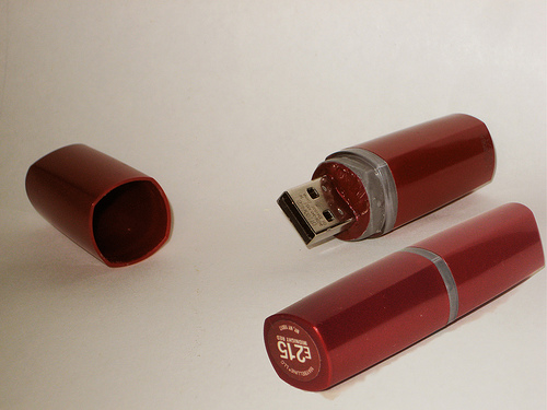 Las llaves USB son muy prácticas.