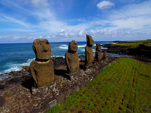 Isla de Pascua, en Chile