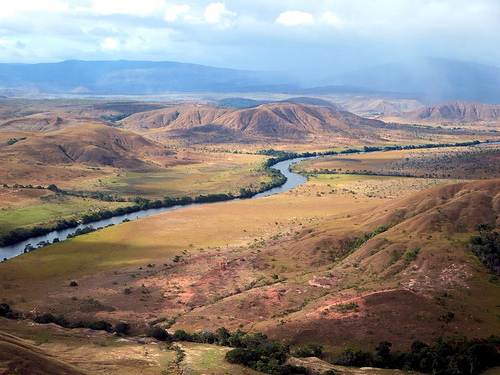 Uno de los muchos ríos de Guyana