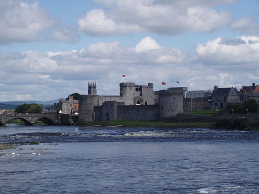 El Castillo del Rey Juan, en Limerick
