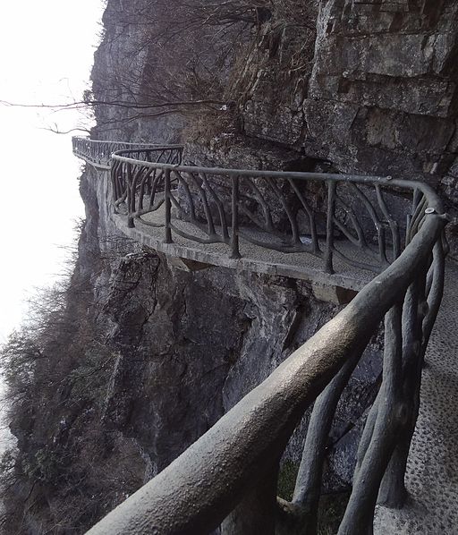 Caminos Tianmen, en China