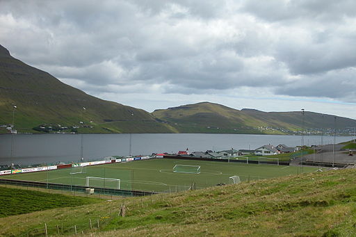 Estadio en las Islas Feroe