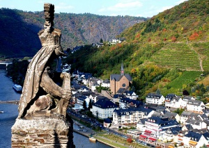 La ciudad de Cochem en Alemania, un paisaje idílico