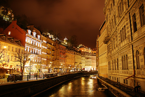 Las aguas curativas de la ciudad de Karlovy Vary