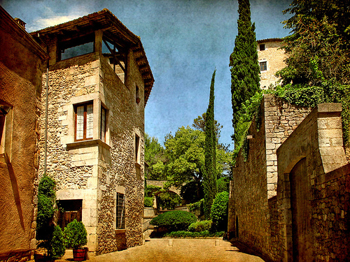 ciudad de girona casco antiguo