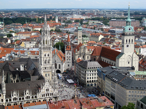 La ciudad de Munich, lugares de ensueño