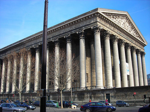 iglesia de la madeleine plaza de la concordia
