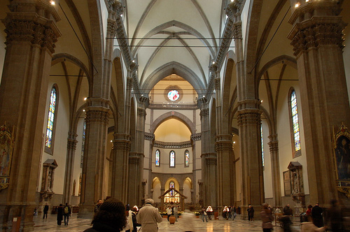 interior duomo de florencia