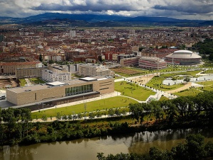 Logroño en la Rioja, la ciudad que se asoma al río Ebro