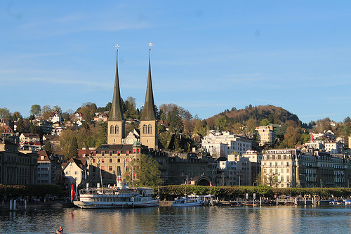 La ciudad de Lucerna, el centro cultural de Suiza
