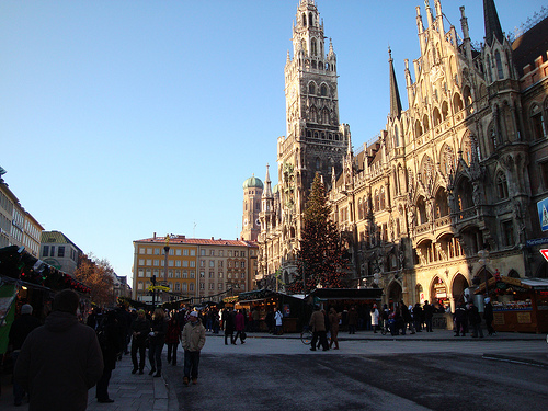 marienplatz ciudad de munich
