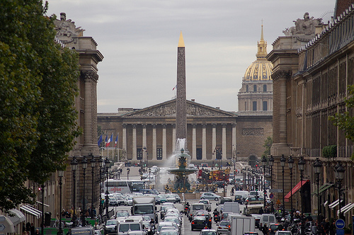 Plaza de la Concordia en París, un viaje al pasado de Francia