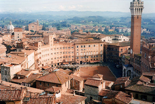 La ciudad de Siena, una de las más bonitas de la Toscana