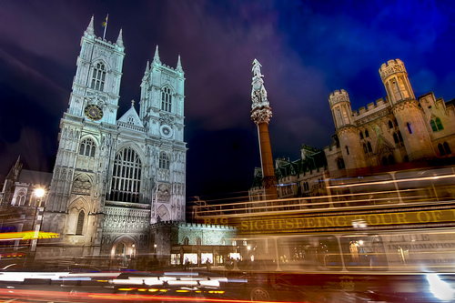 La Abadía de Westminster, lugar de coronación de los reyes de Inglaterra