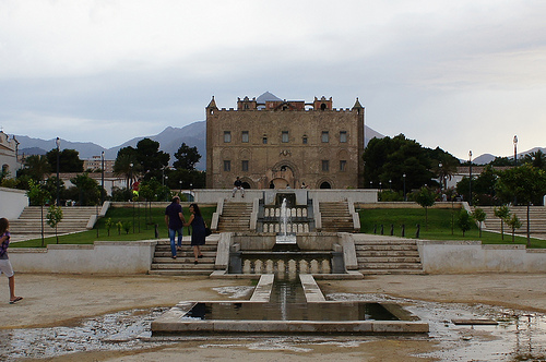 palacio de zisa ciudad de palermo