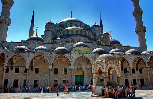 patio mezquita azul