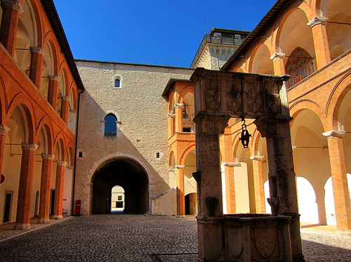rocca albornoziana spoleto italia
