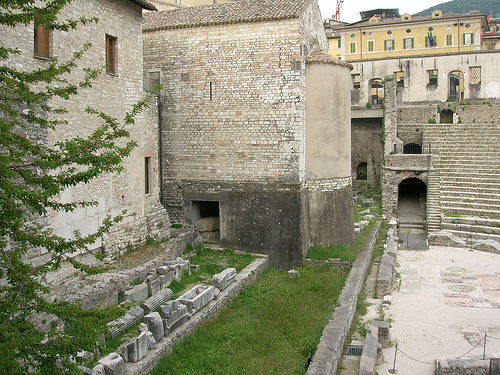 santa agata spoleto en italia
