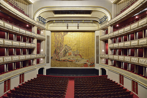 escenario opera de viena