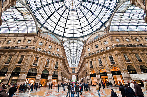 Nos vamos de compras a la Galería Vittorio Emanuele II de Milán