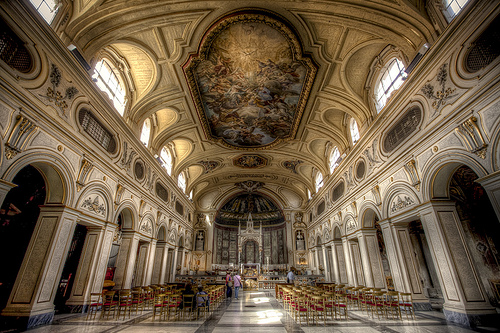 iglesia santa cecilia trastevere