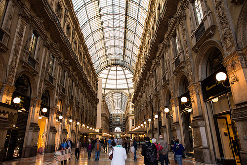 interior galeria vittorio emanuele II