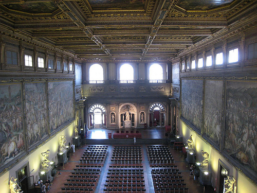 interior palazzo vecchio florencia