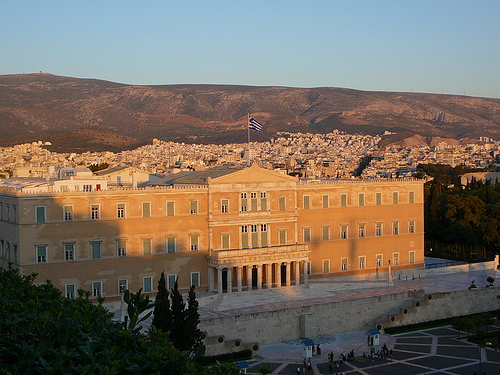 La plaza Sintagma, el corazón de Atenas
