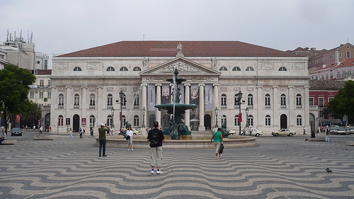 plaza del rossio lisboa